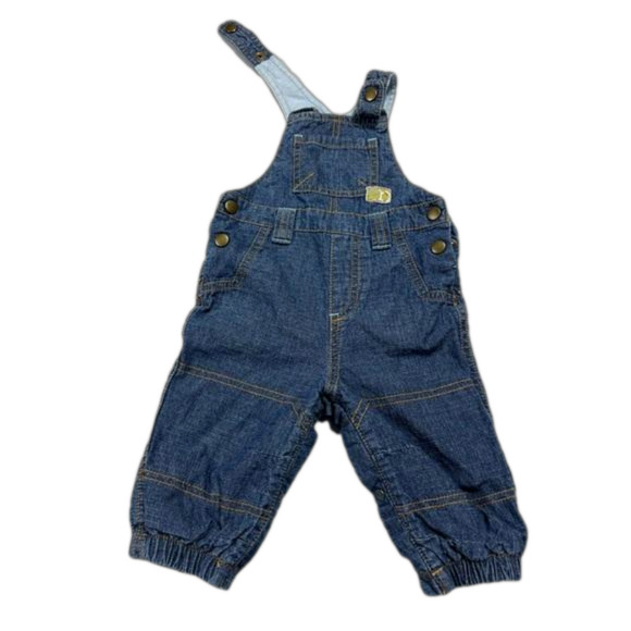 Next Baby denim overalls size 3-6 months Weight 8Kgs- 18 pounds - Picture 1 of 5